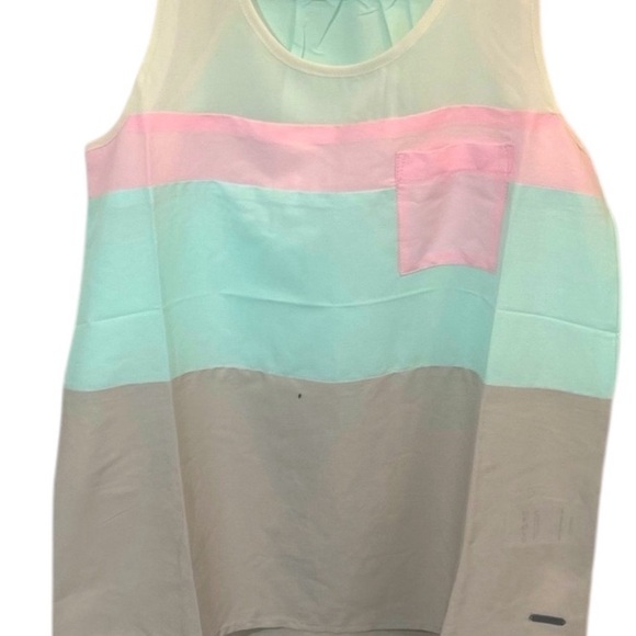 💫TRIPLE FIVE SOUL Women’s 3 Colours Striped Seetrough Camisole - Picture 8 of 11